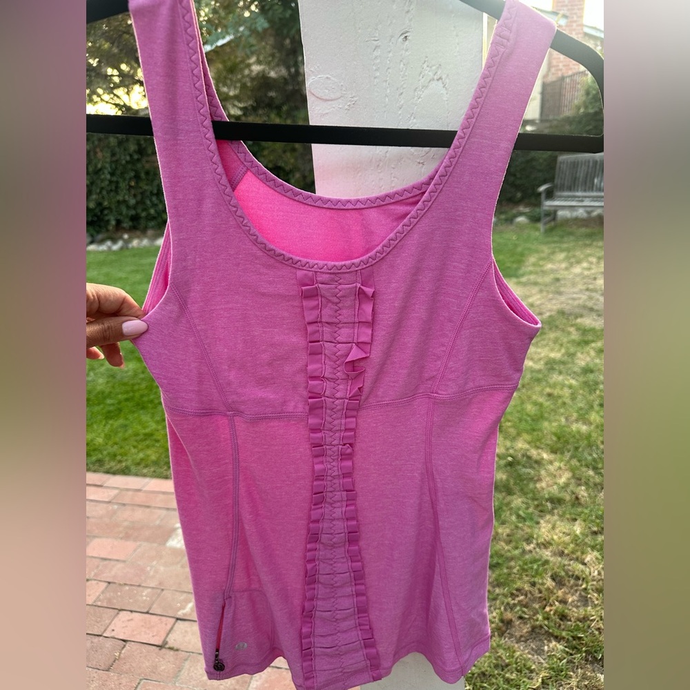 Lululemon Athletica Vibrant Pink Top